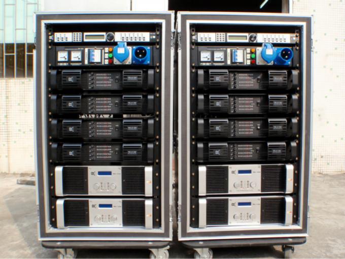 2 kanaal van de de Machtsversterker van de 1200 Wattstransformator het Materiaal Vastgesteld Stereogeluid van DJ